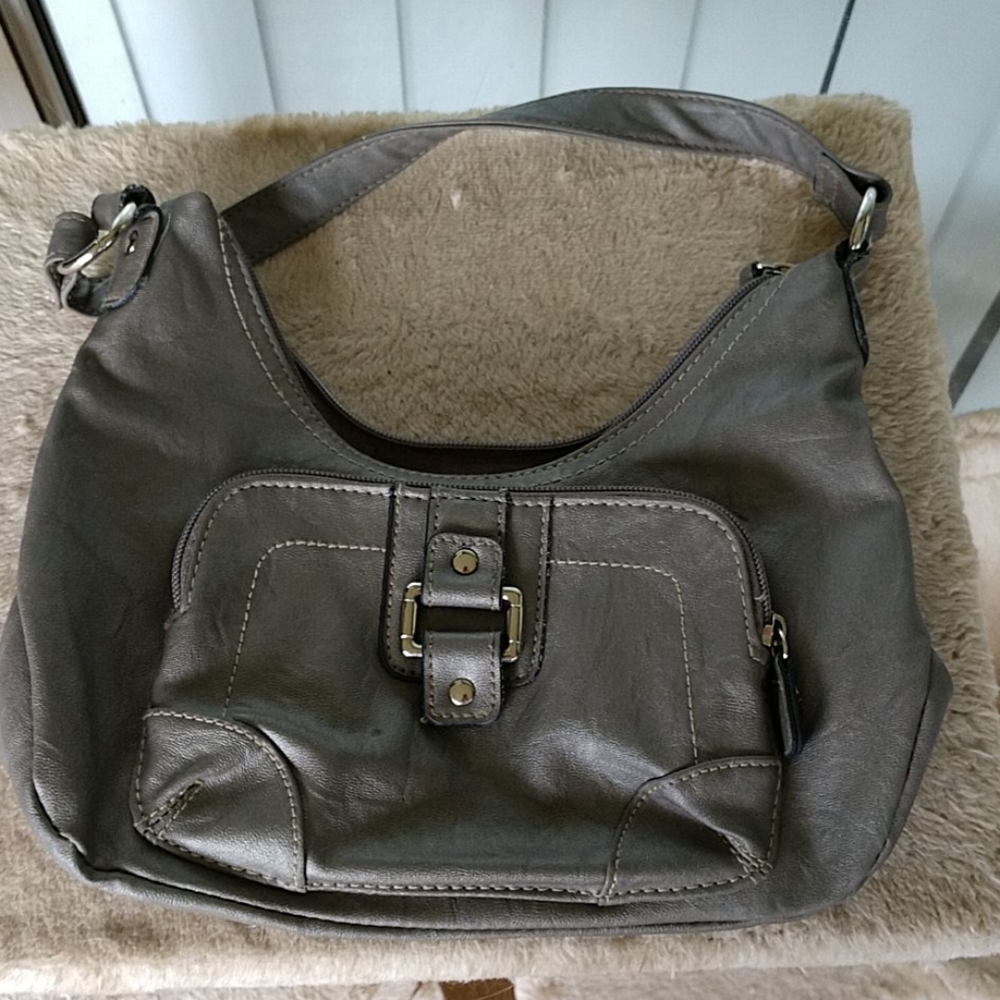 Cute little pewter handbag